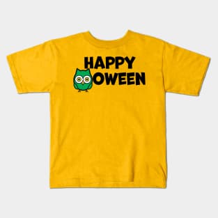 Happy Owloween Kids T-Shirt